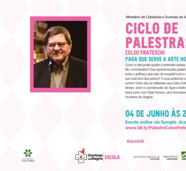 Escola convida Celso Frateschi para palestra on-line no dia 4 de junho